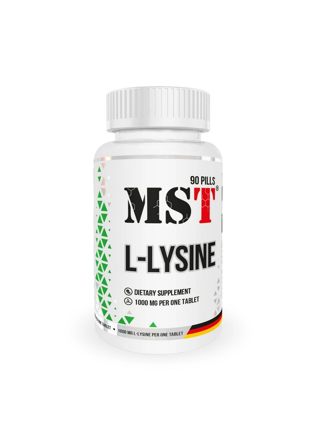 Лизин L-Lysine 1000 mg 90 таблеток MST (255363324)