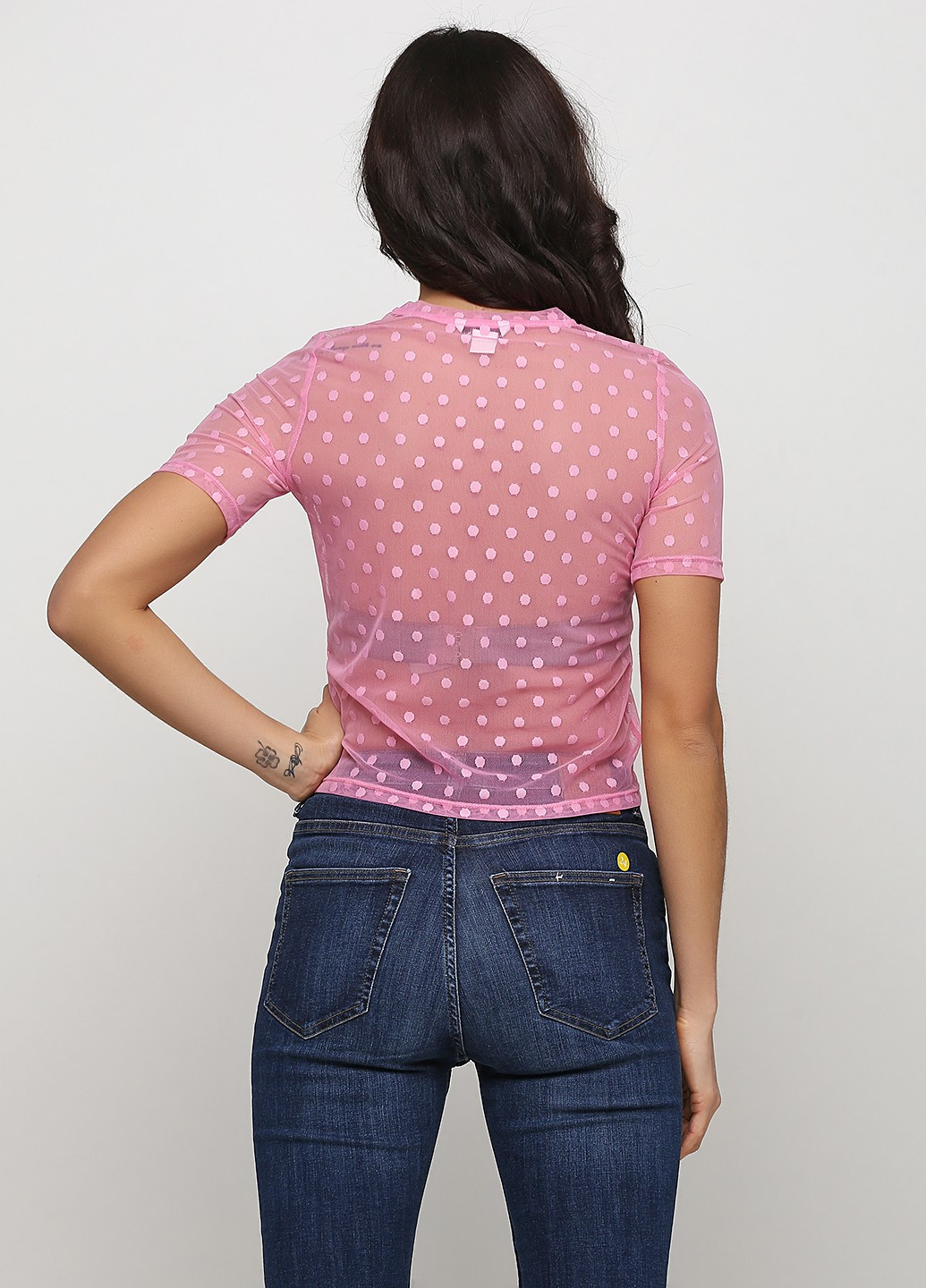 Розовая летняя футболка Monki