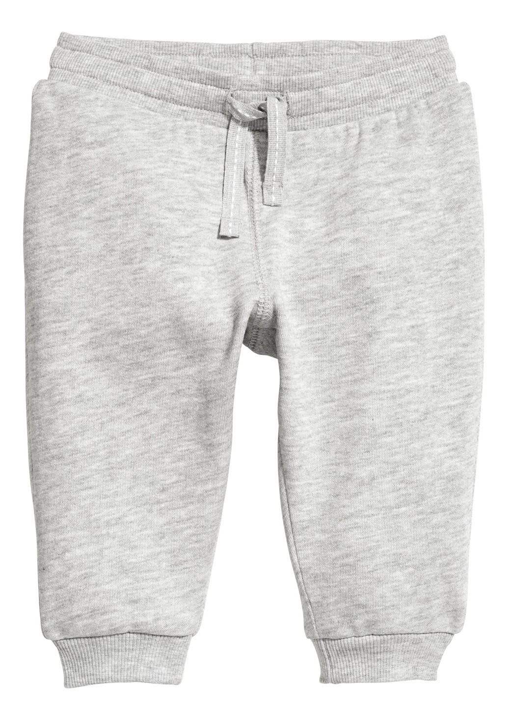 Серые кэжуал демисезонные брюки H&M