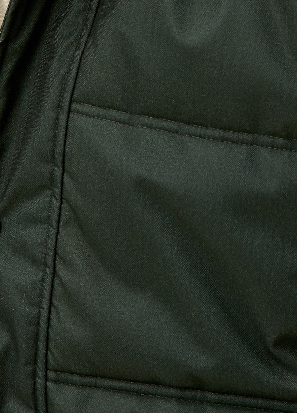 Темно-зеленая зимняя куртка KOTON