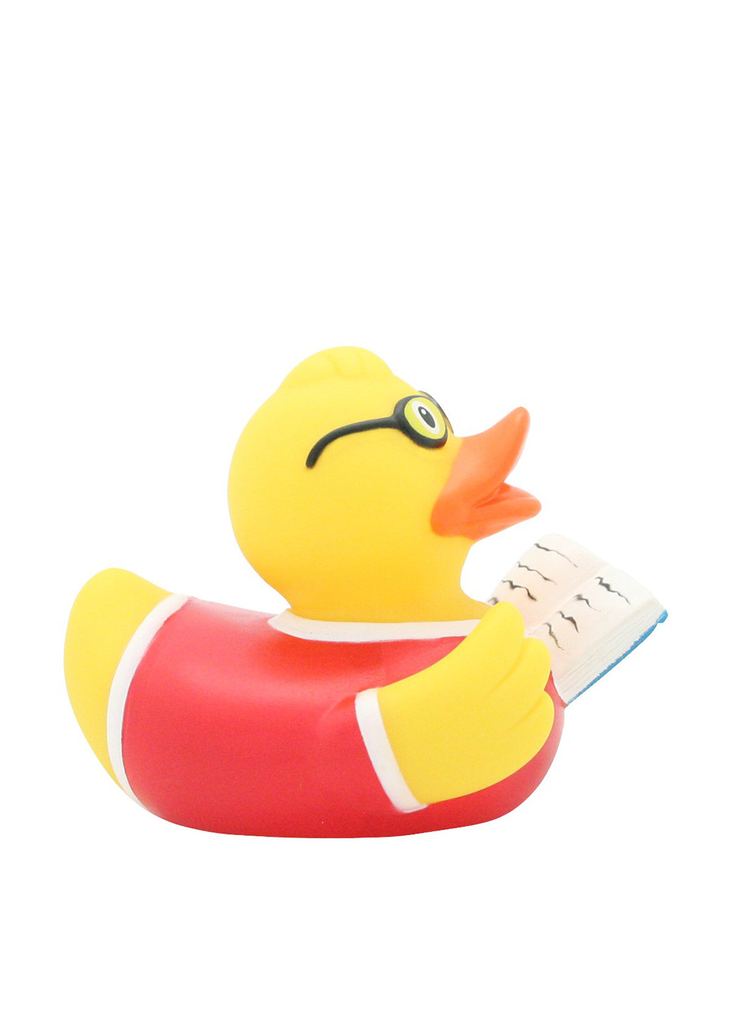 Игрушка для купания Утка Писатель, 8,5x8,5x7,5 см Funny Ducks (250618747)