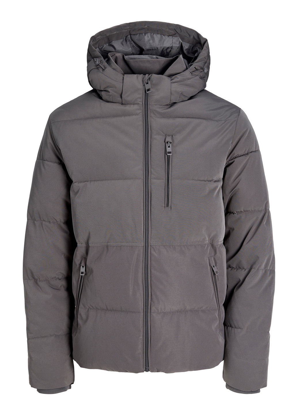Сіра демісезонна куртка Jack & Jones