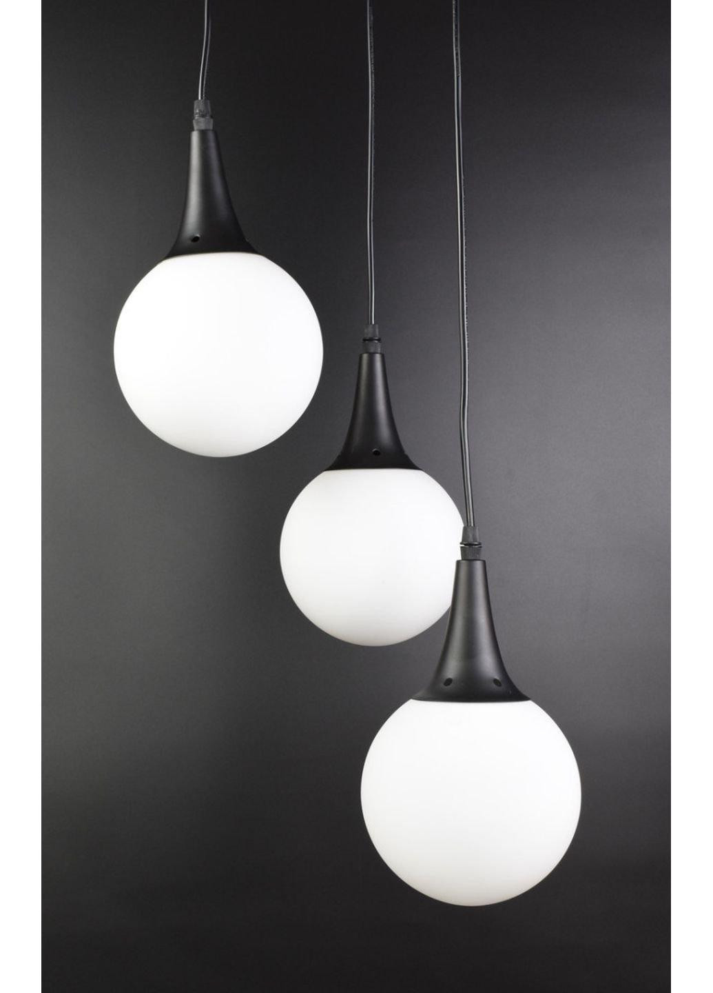 Люстра потолочная подвесная в стиле LOFT (лофт) 11191/3 Черный 35х35х35 см. Sunnysky (253122380)