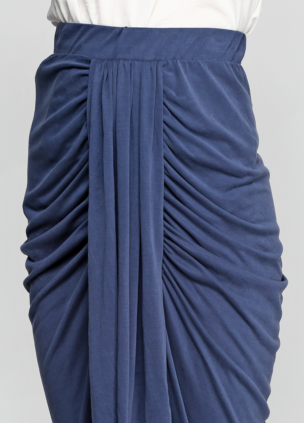 Темно-синяя кэжуал однотонная юбка Blue Rain by Francesca's мини