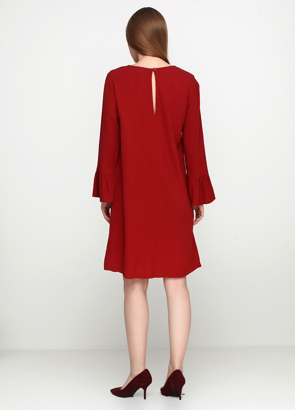 Коричнева кежуал сукня MBYM однотонна