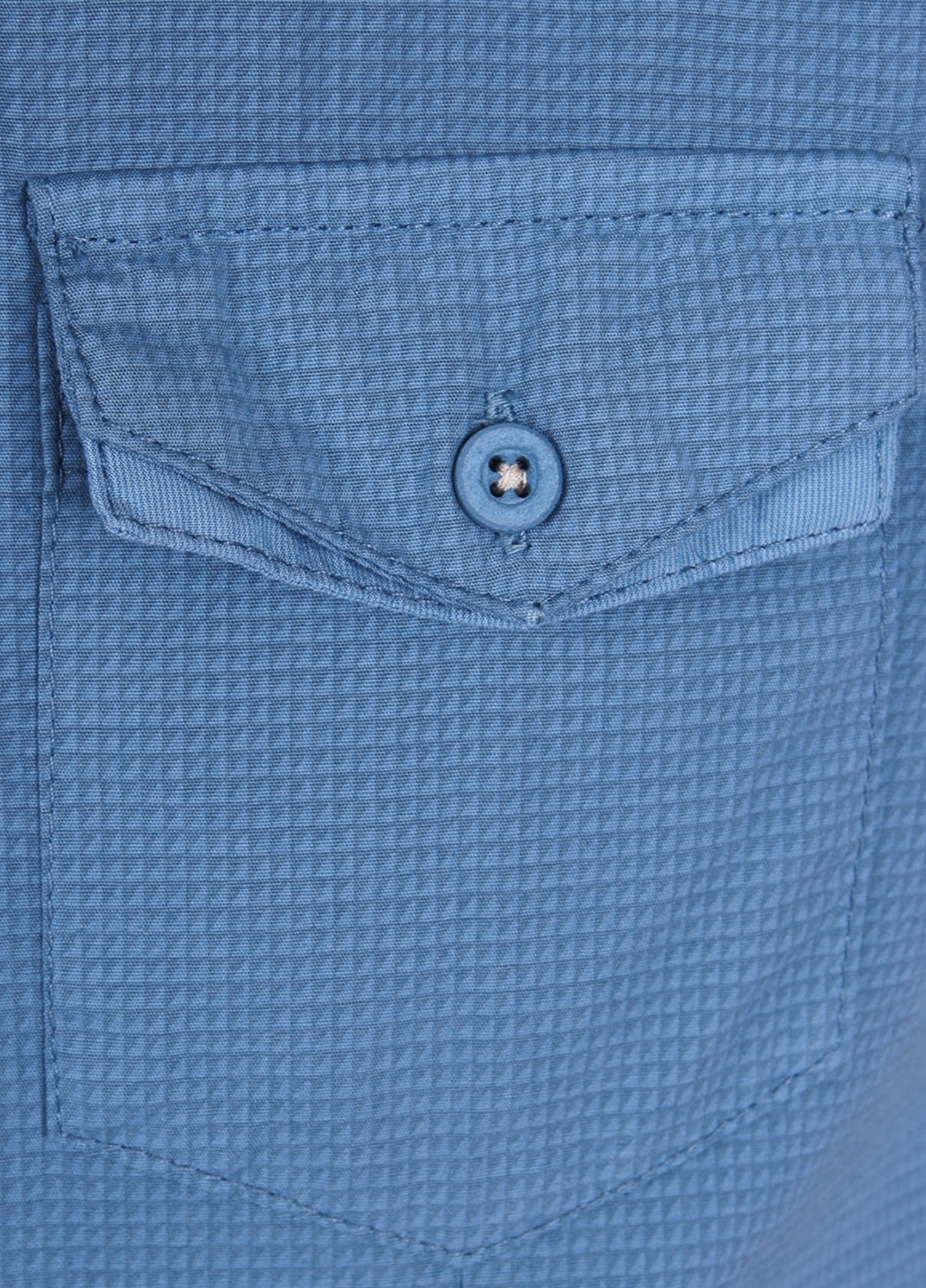 Голубой кэжуал рубашка однотонная Primo Emporio