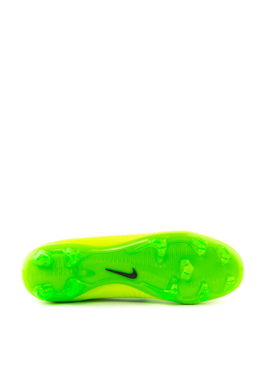 Кислотно-зеленые бутсы Nike