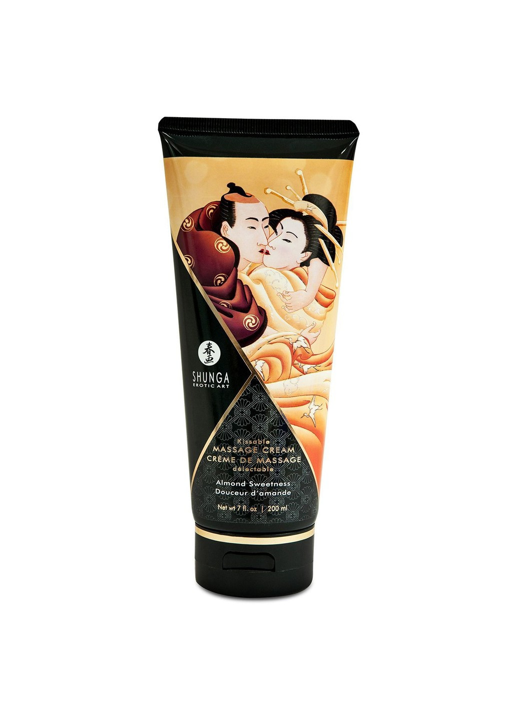 Съедобный массажный крем Kissable Massage Cream - Almond Sweetness (200 мл) Shunga (256031106)