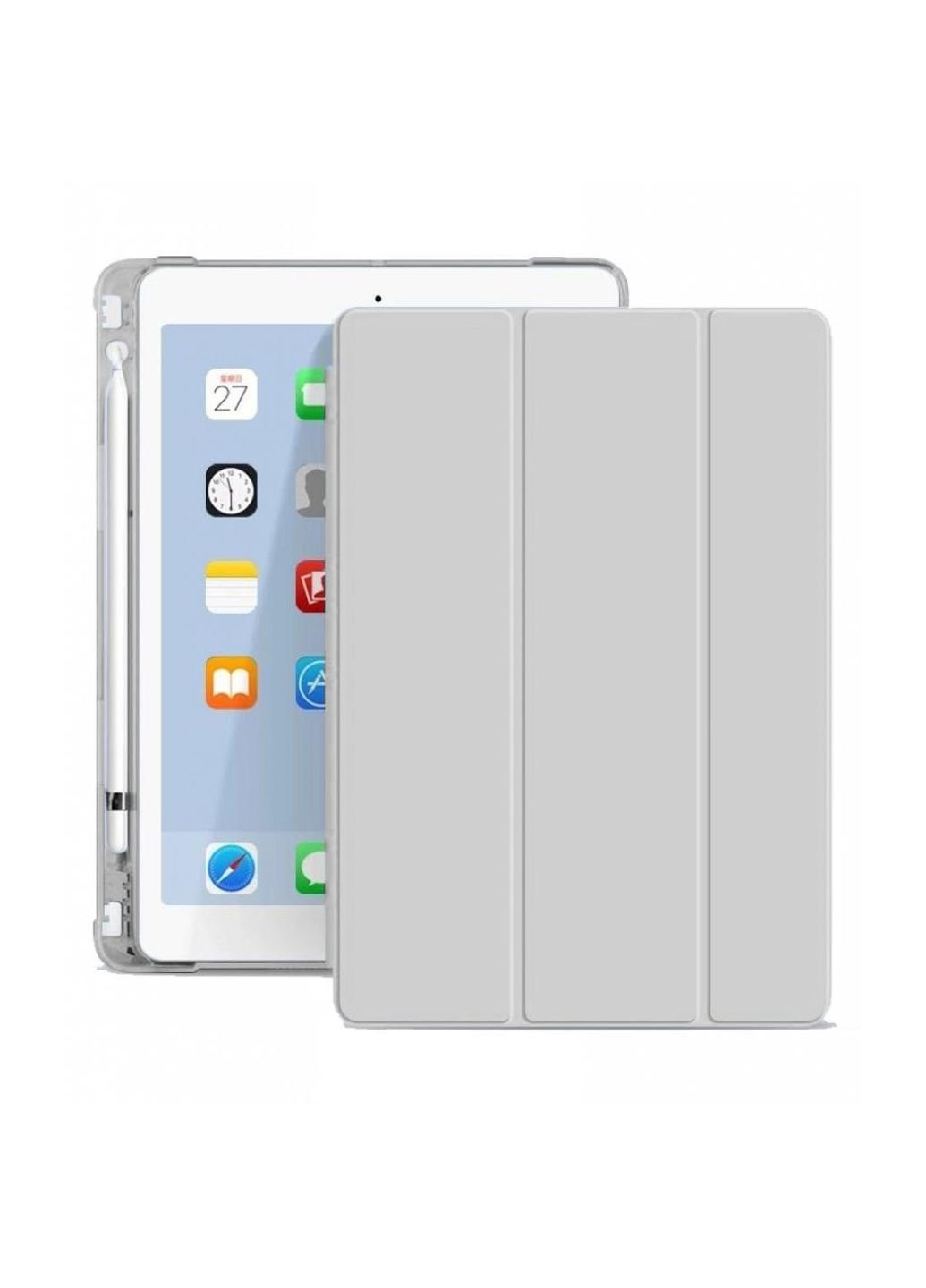 Чехол для планшета Soft Edge Apple iPad Air 10.9 2020 Gray (705536) BeCover (250199215)