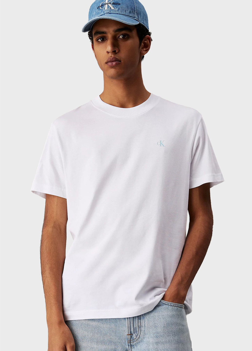Белая футболка Calvin Klein Jeans