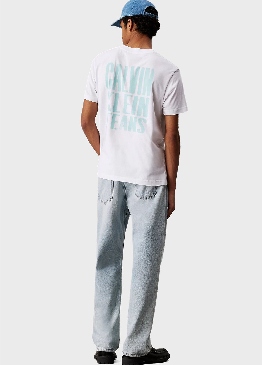Белая футболка Calvin Klein Jeans