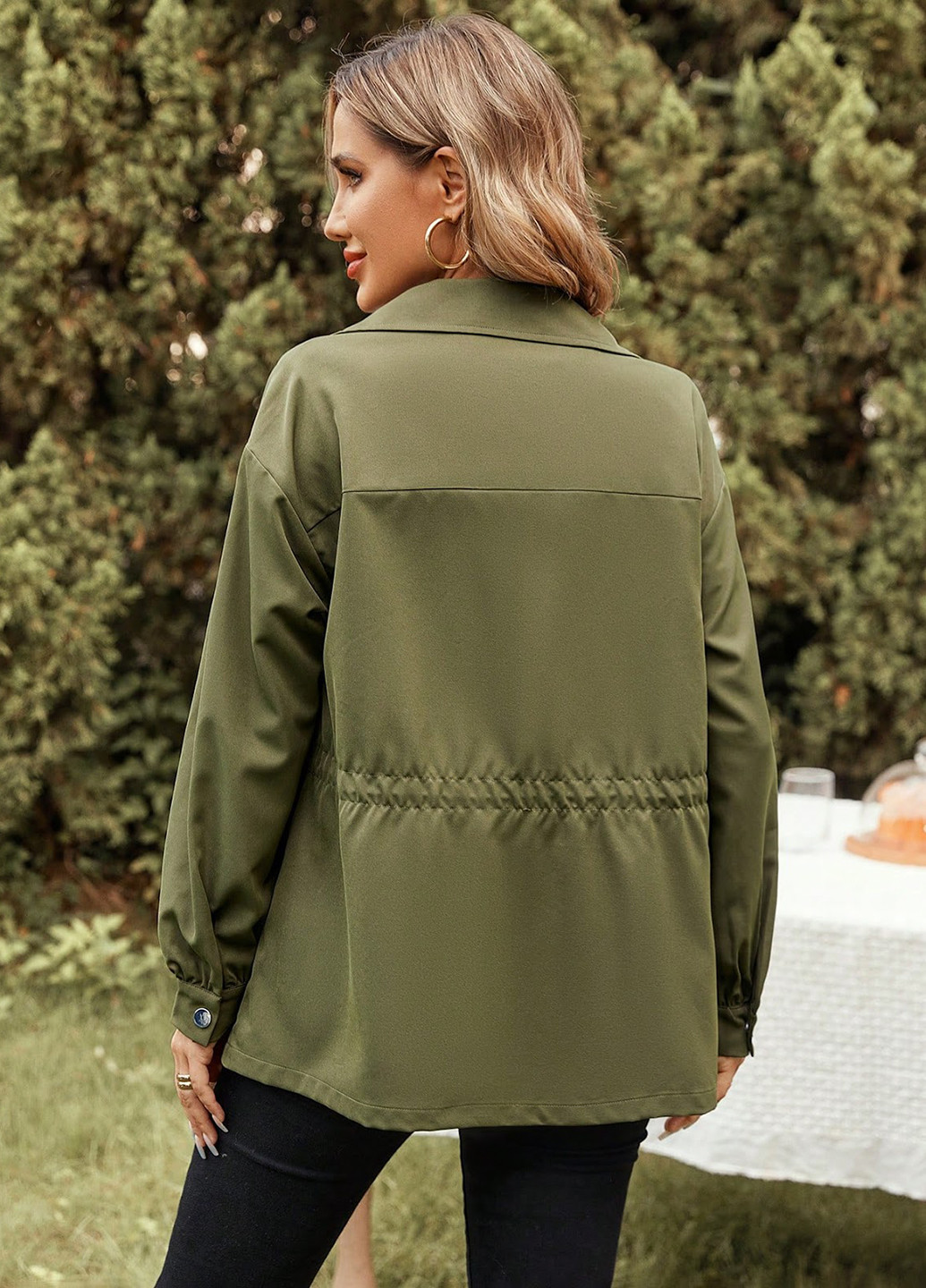 Куртка-рубашка SHEIN (324630442)