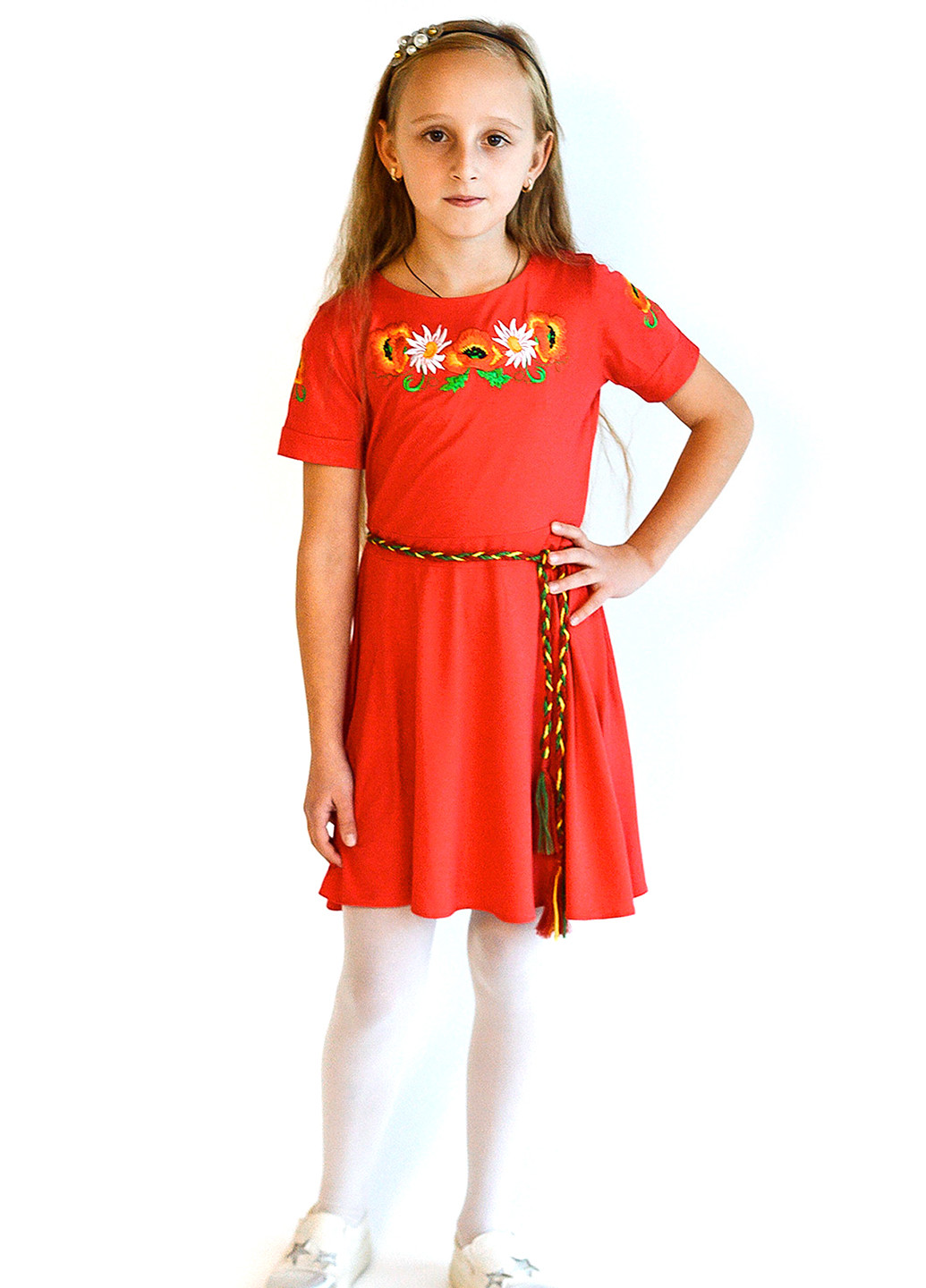 Красное платье ЕтноМодерн (251304193)