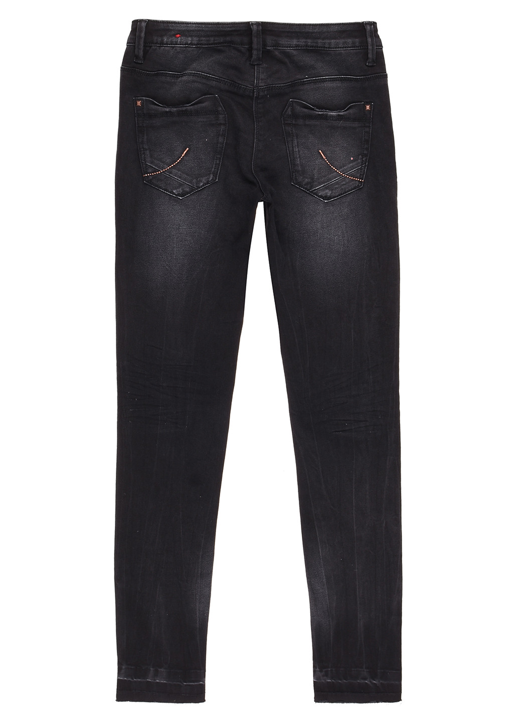 Черные демисезонные зауженные джинсы S.Oliver