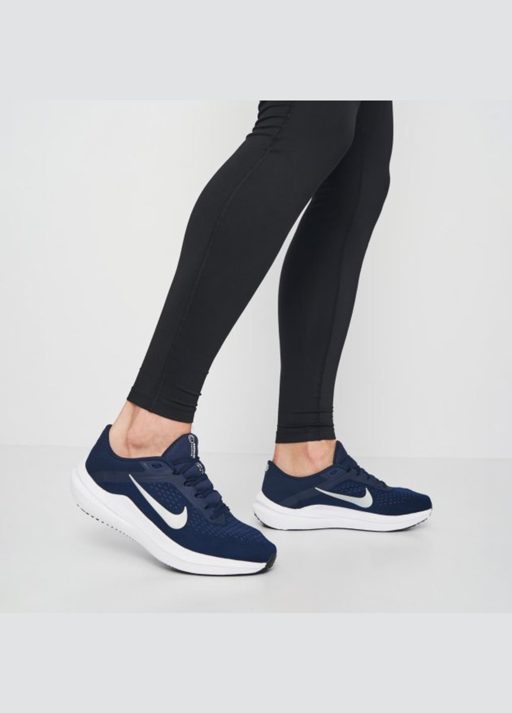 Темно-синие демисезонные кроссовки dv4022-400 Nike Air Winflo 10