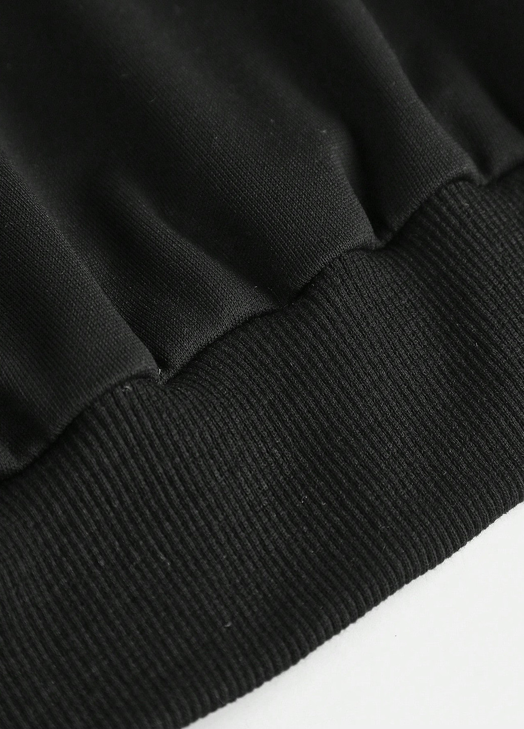 Чорний демісезонний костюм (світшот, штани) брючний SHEIN