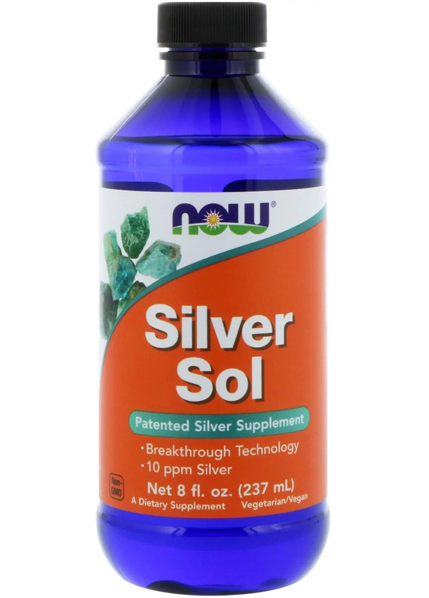 Коллоидное Серебро,, Silver Sol, 4 жидких унций (119 мл) Now Foods (228292463)