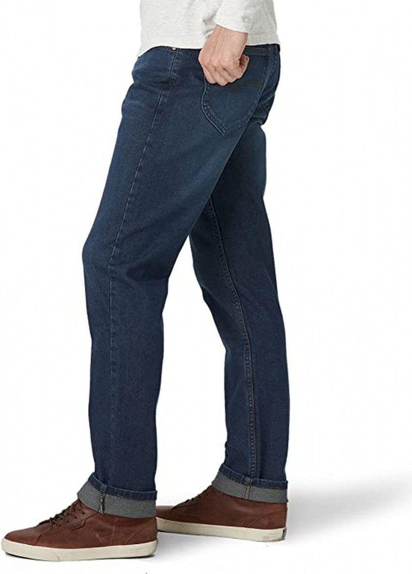 Темно-синие демисезонные джинсы Athletic Neptune 2024531 Lee