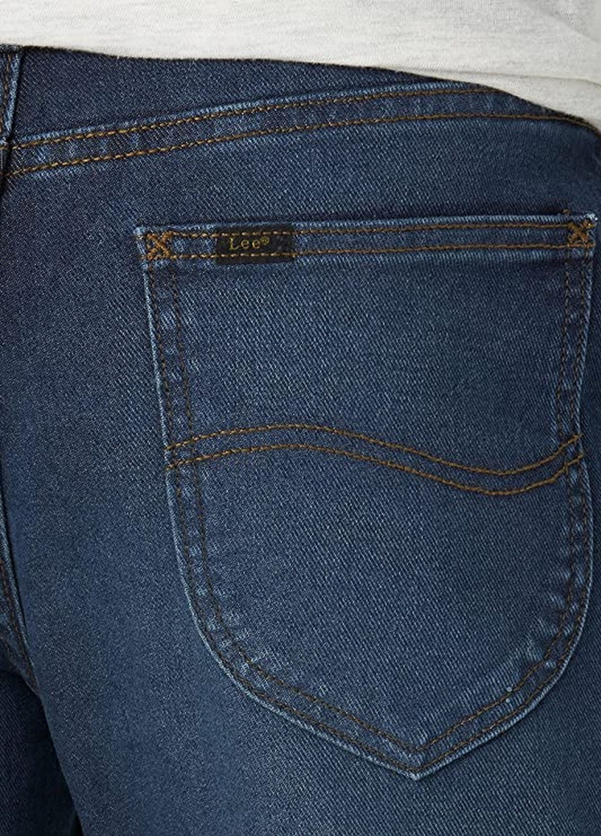 Темно-синие демисезонные джинсы Athletic Neptune 2024531 Lee