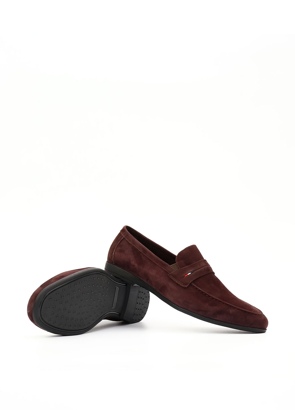 Темно-коричневые кэжуал туфли Respect без шнурков