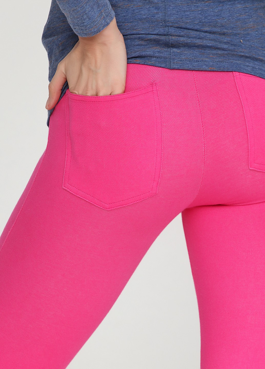 Розовые кэжуал демисезонные зауженные брюки Lidl