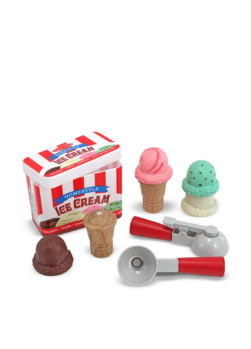 Ігровий набір Морозиво (6 ін.), 35.6х27.9х12.1 см Melissa & Doug (251317862)