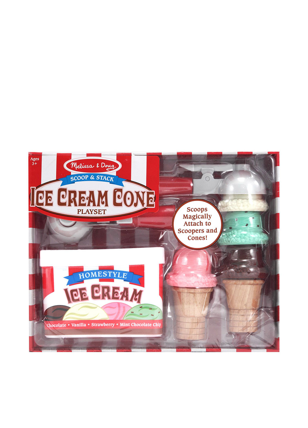 Ігровий набір Морозиво (6 ін.), 35.6х27.9х12.1 см Melissa & Doug (251317862)