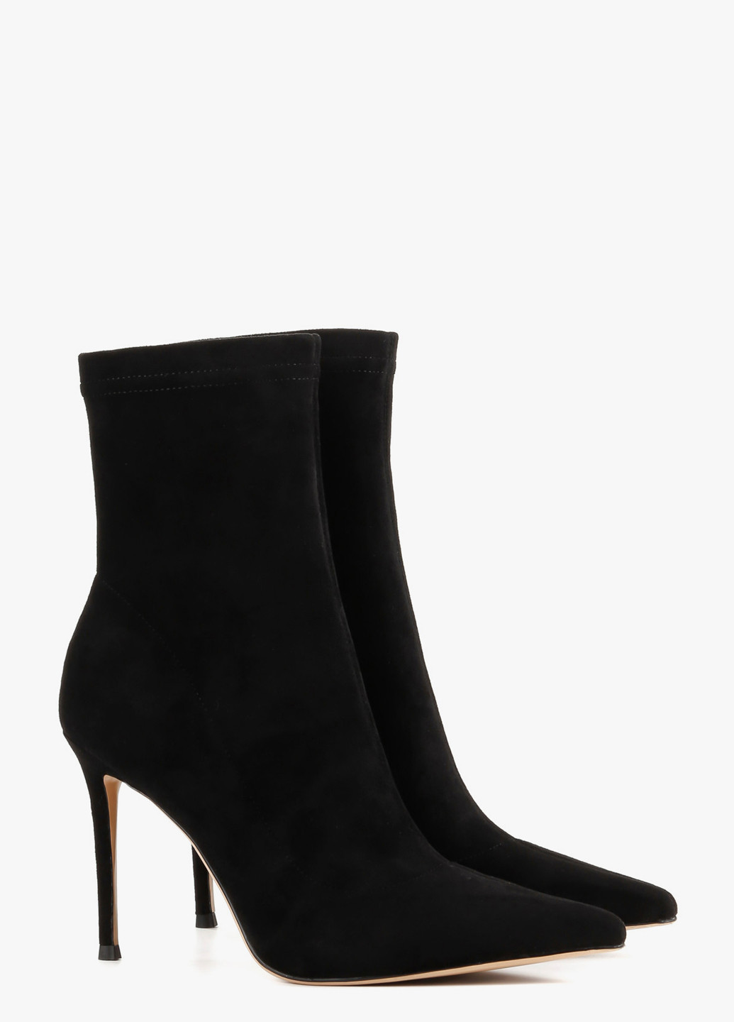 Черные демисезонная ботильоны Le'BERDES