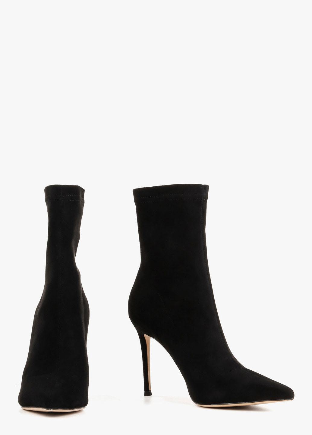 Черные демисезонная ботильоны Le'BERDES