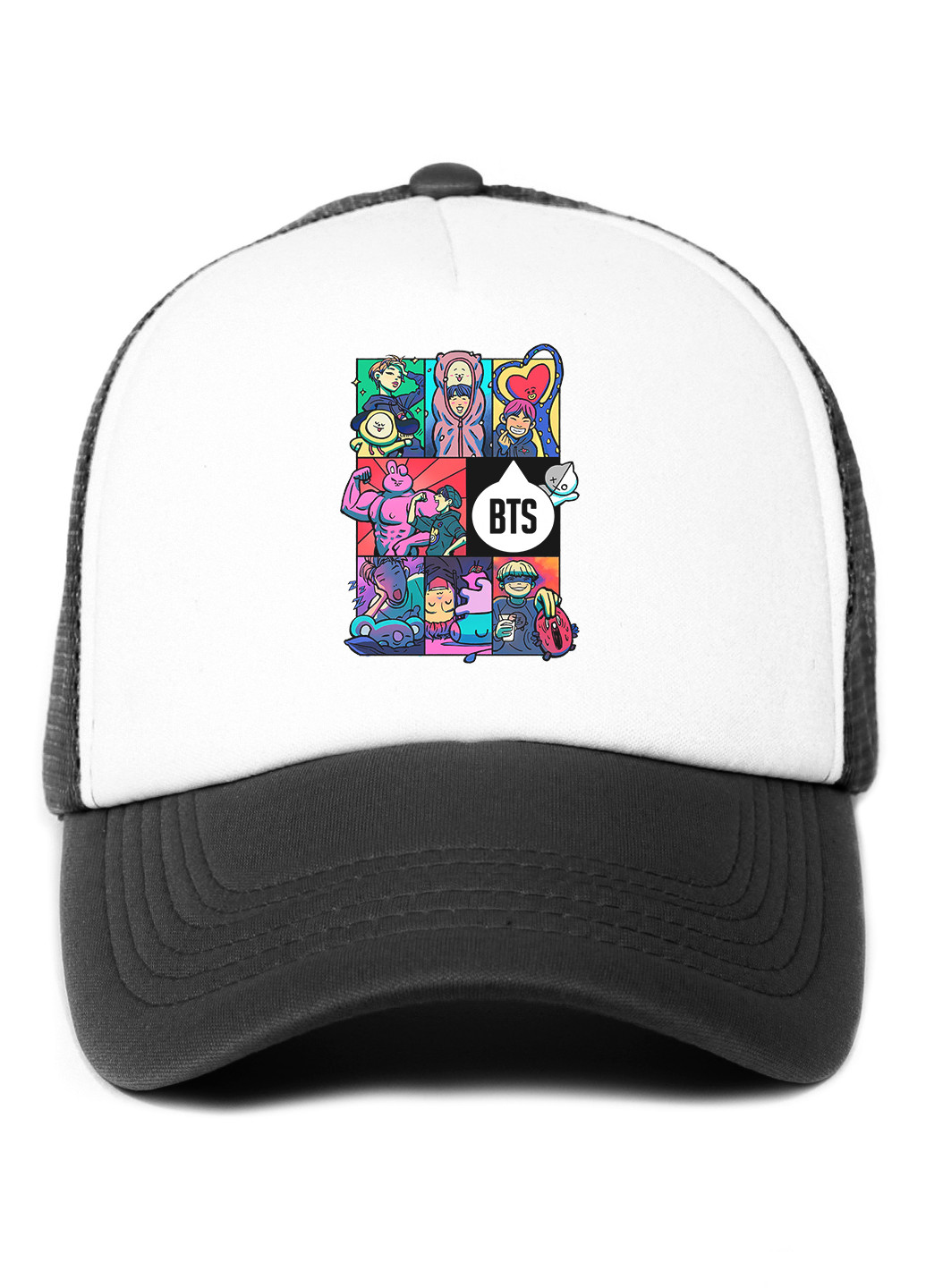 Кепка Тракер детская BTS (БТС) (33404-1078) MobiPrint (220824435)