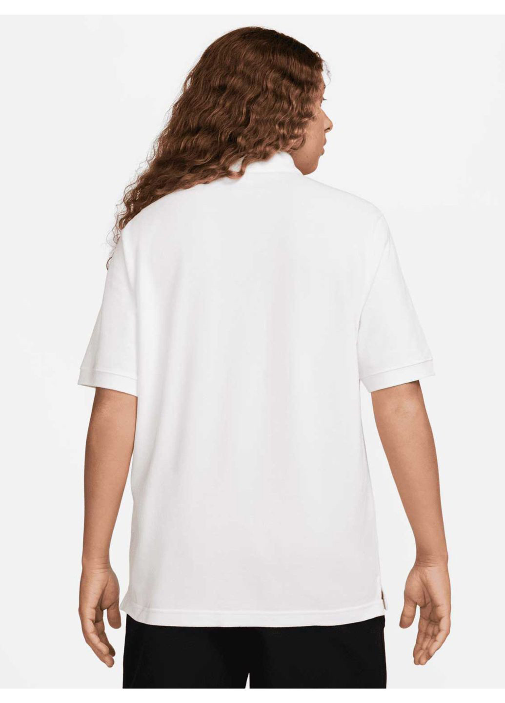 Белая футболка-поло fn3894-100_2024 для мужчин Nike с логотипом