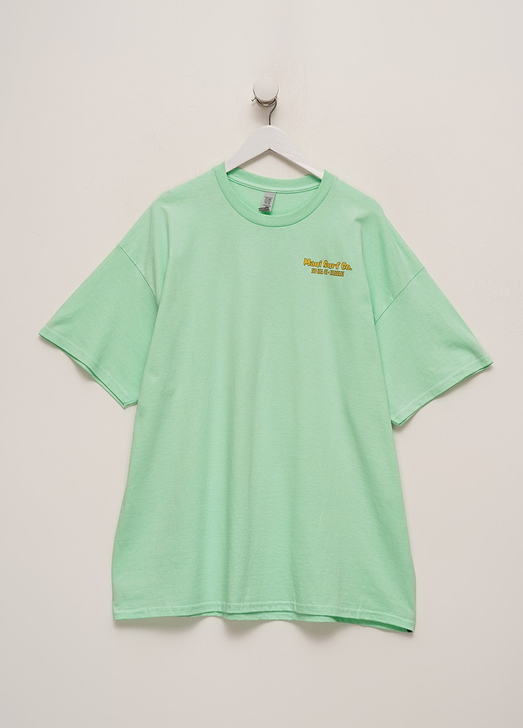 Салатовая футболка Gildan