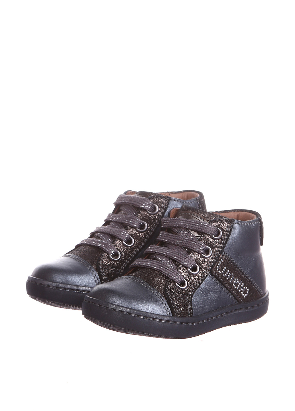Темно-серые кэжуал осенние ботинки Lunella