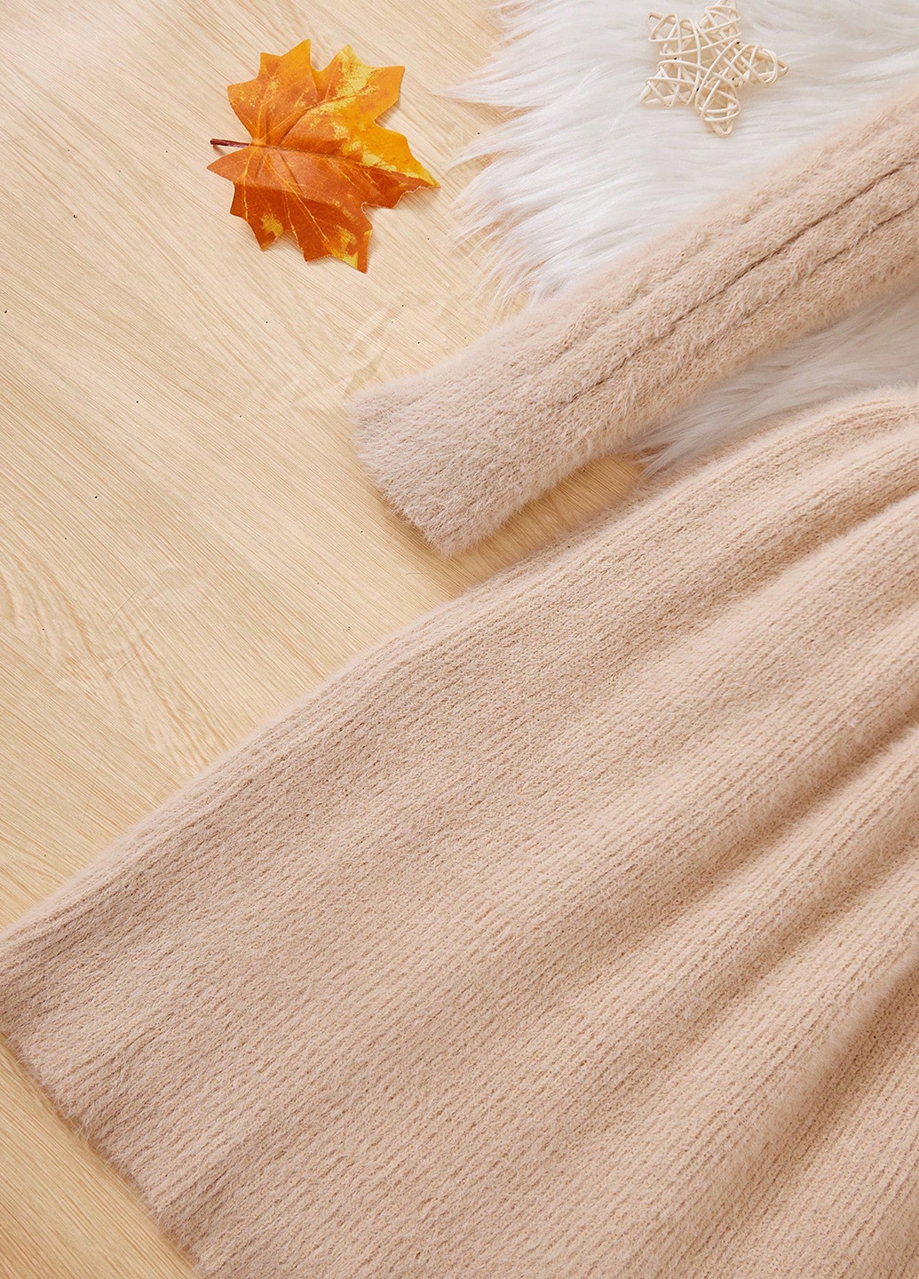 Світло-бежева сукня SHEIN (316111535)