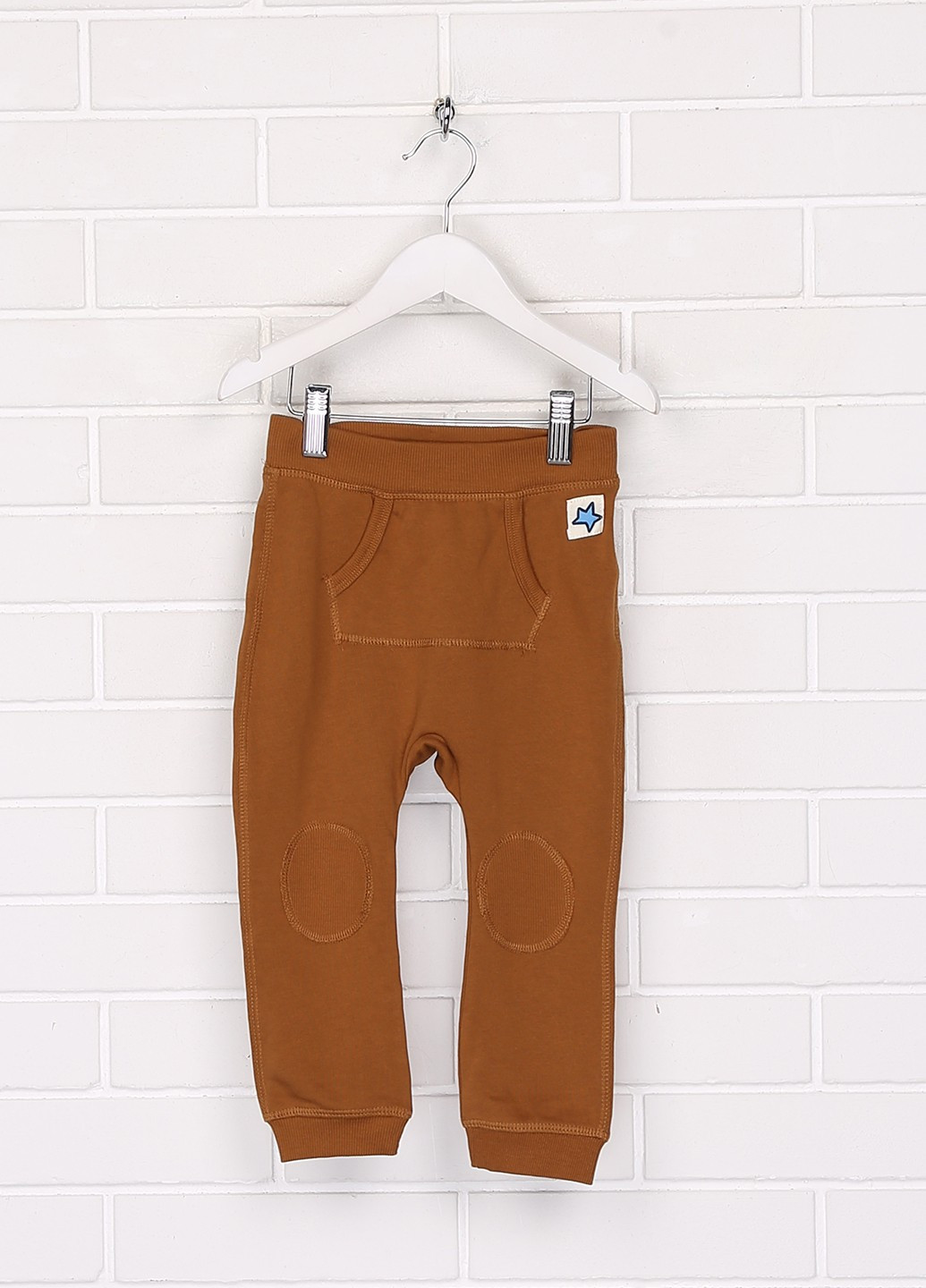 Горчичные кэжуал демисезонные джоггеры брюки H&M