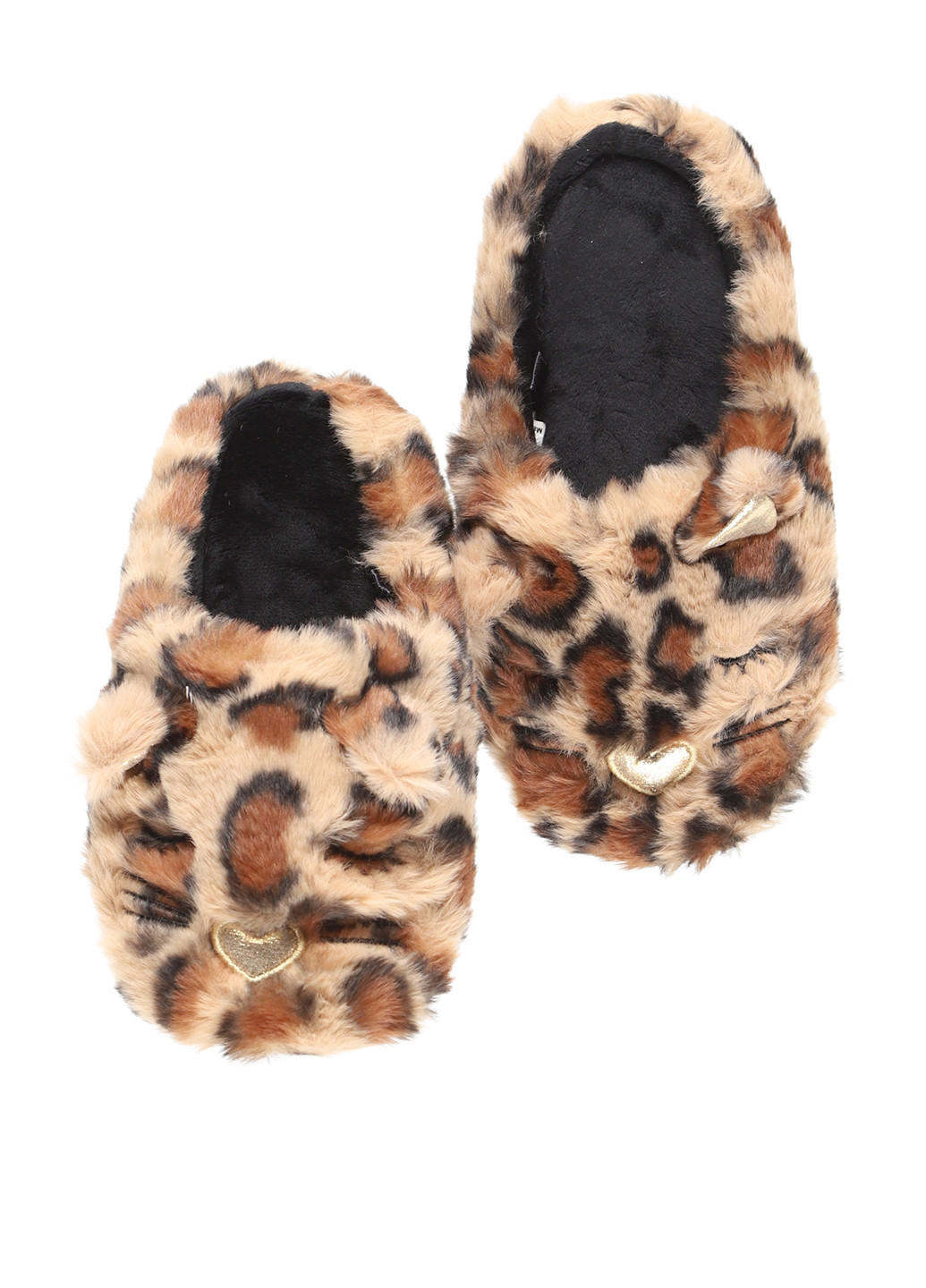 Цветные тапочки George с ушками, с вышивкой