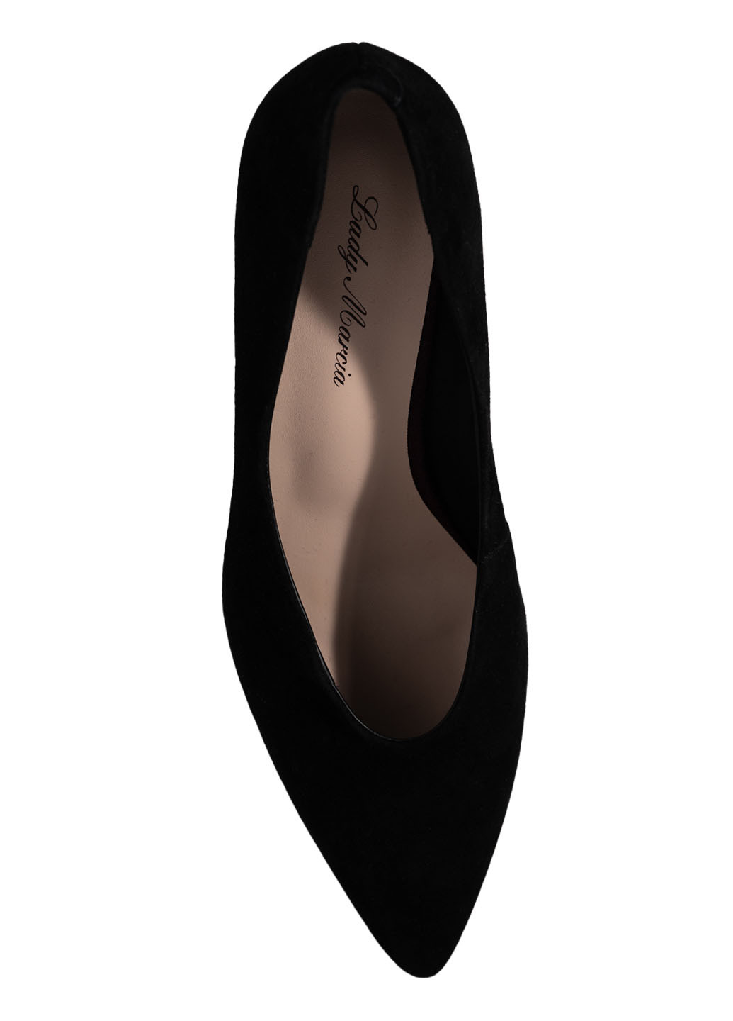 LEDY MARCIA Туфлі туфлі-човники чорний з натуральна замша, китай — демісезон (294548924)