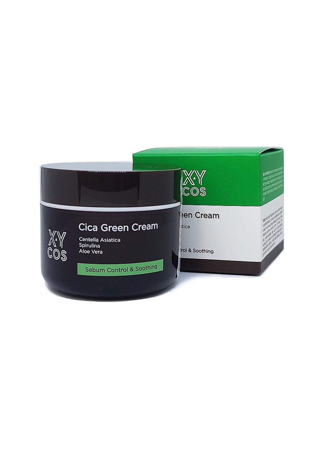 Крем для жирної шкіри з екстрактом центелли Cica Green Cream, 50 мл XYCOS (251135852)