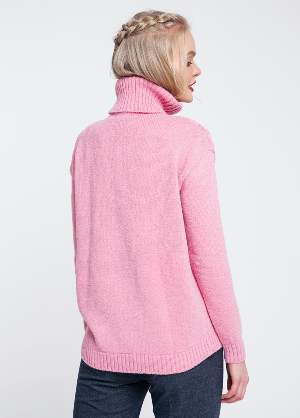 Розовый демисезонный свитер Sewel