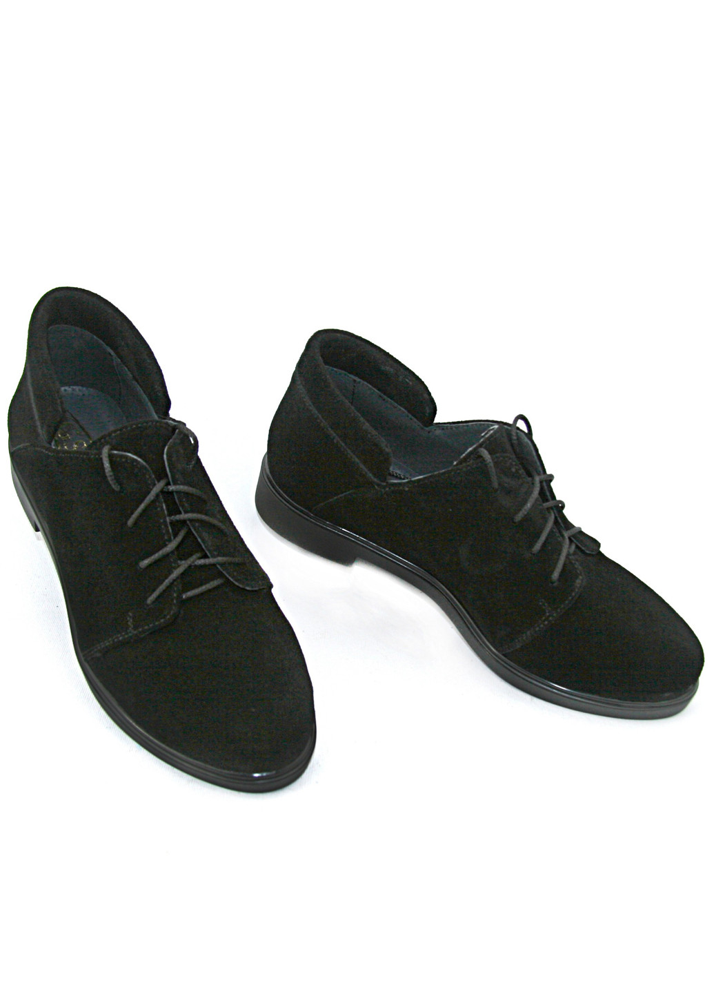 Mila Туфлі чорний з натуральна замша, — демісезон (360976385)