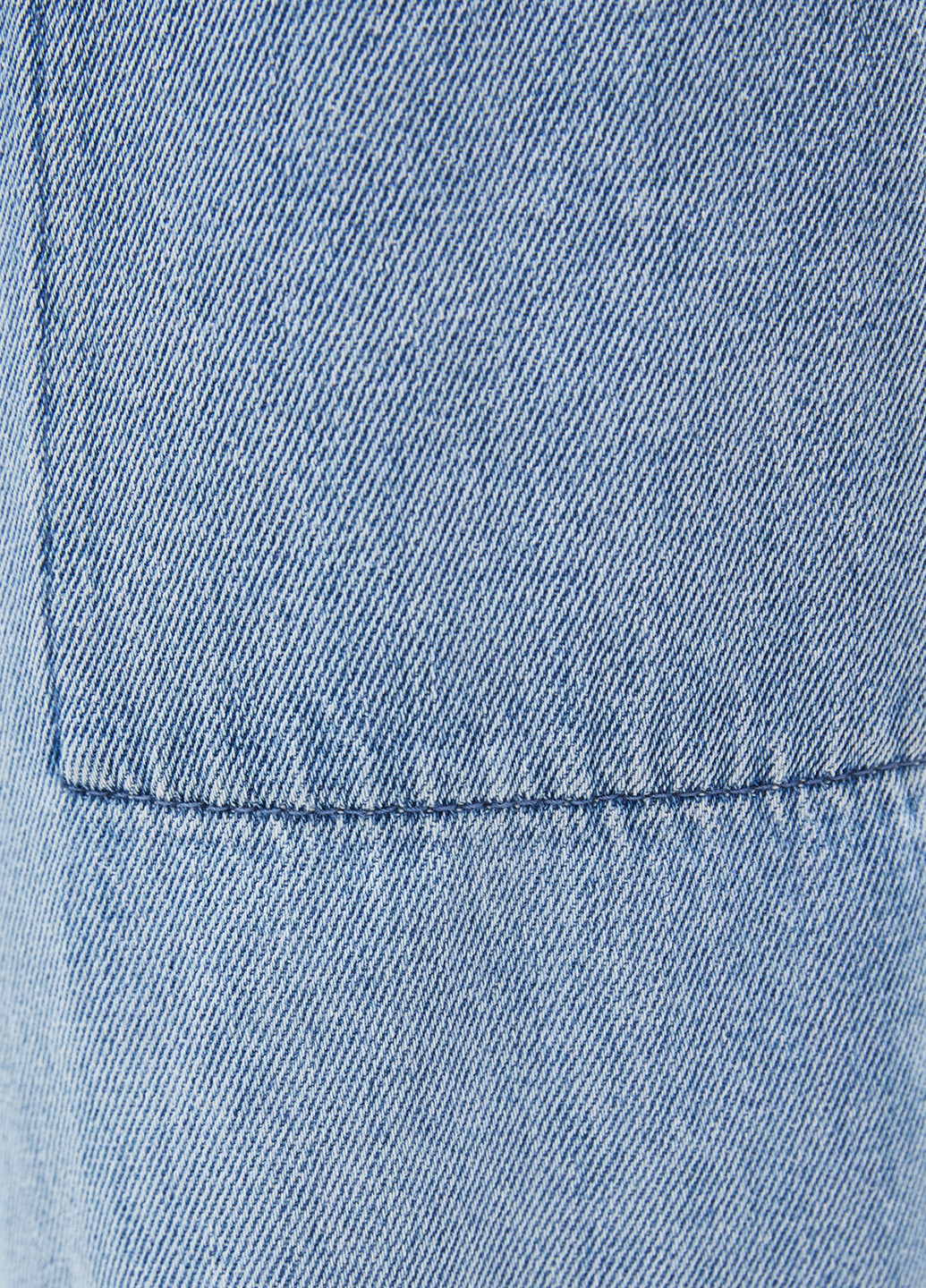 Голубые джинсовые демисезонные джоггеры, укороченные брюки Bershka