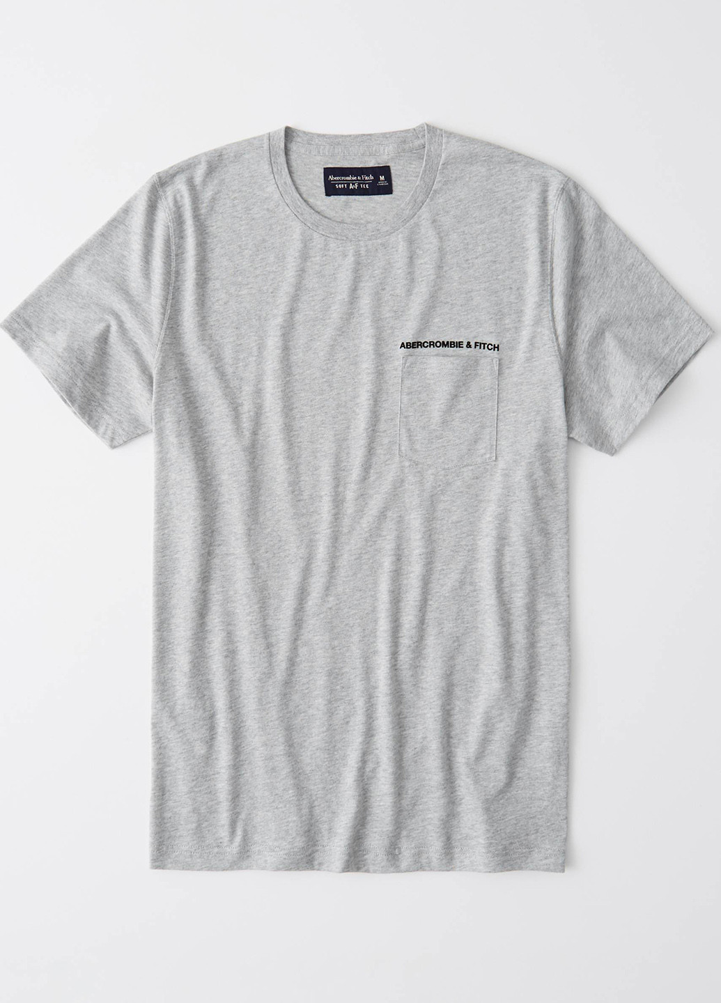 Сіра футболка Abercrombie & Fitch
