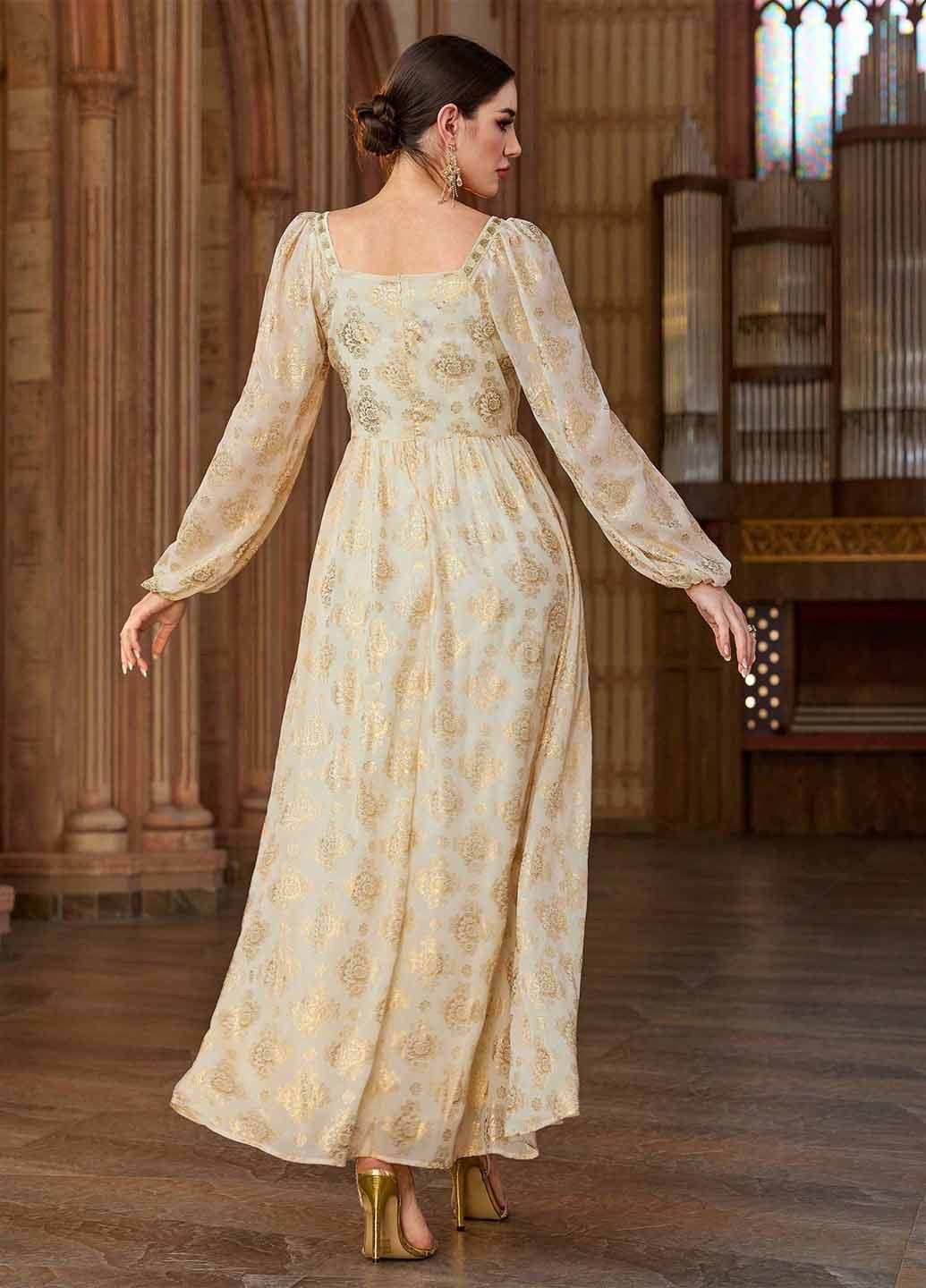 Бежева святковий, вечірня сукня а-силует SHEIN з малюнком