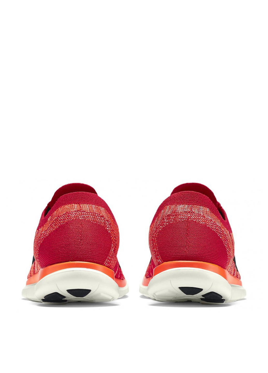 Красные демисезонные кроссовки Nike Free 4.0 Flyknit