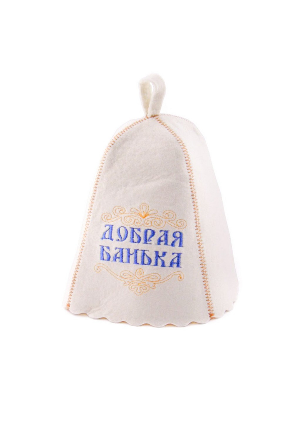 Шапка для бани "Добрая банька" Luxyart (206831625)