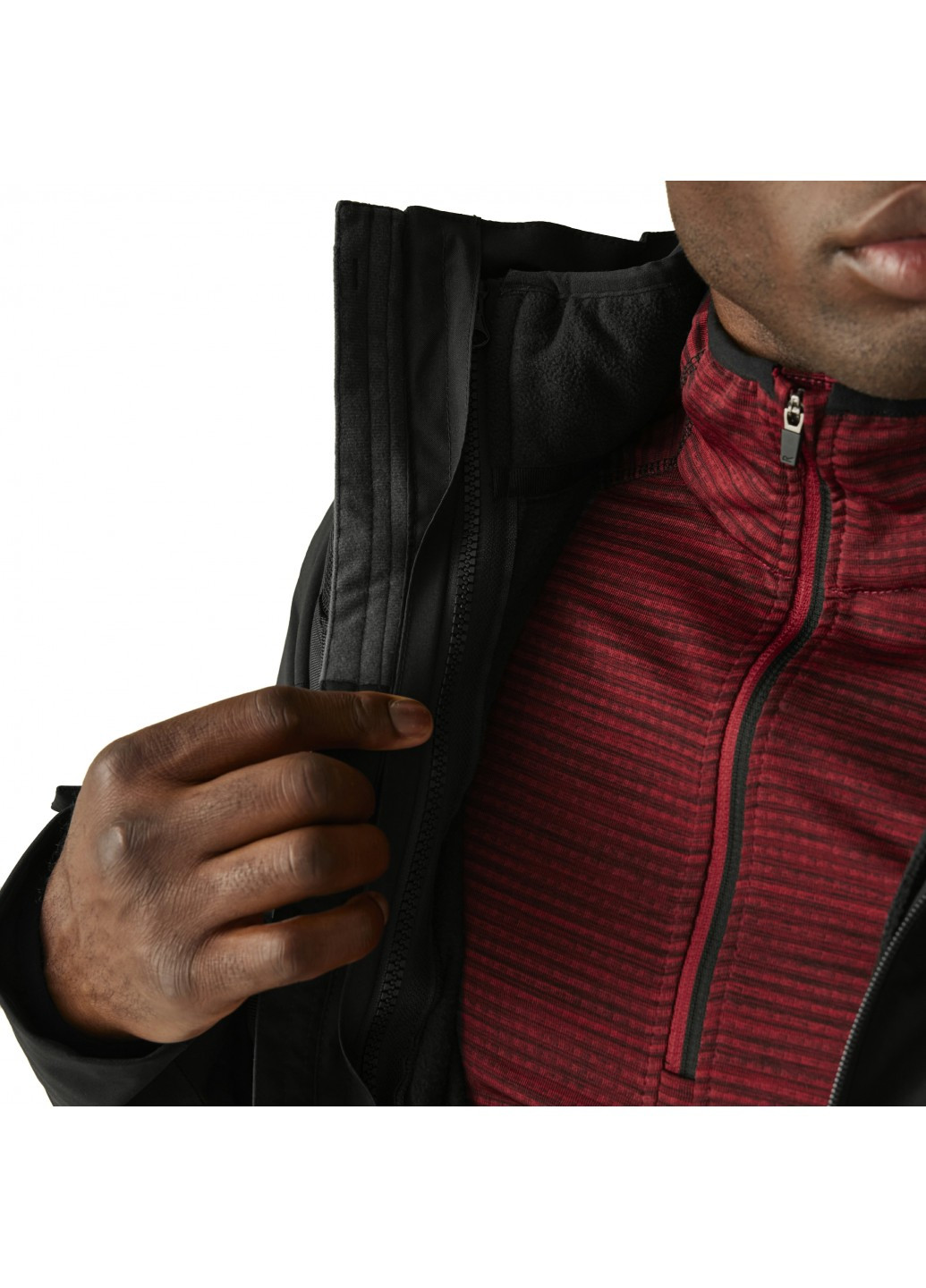 Чорна демісезонна куртка Regatta