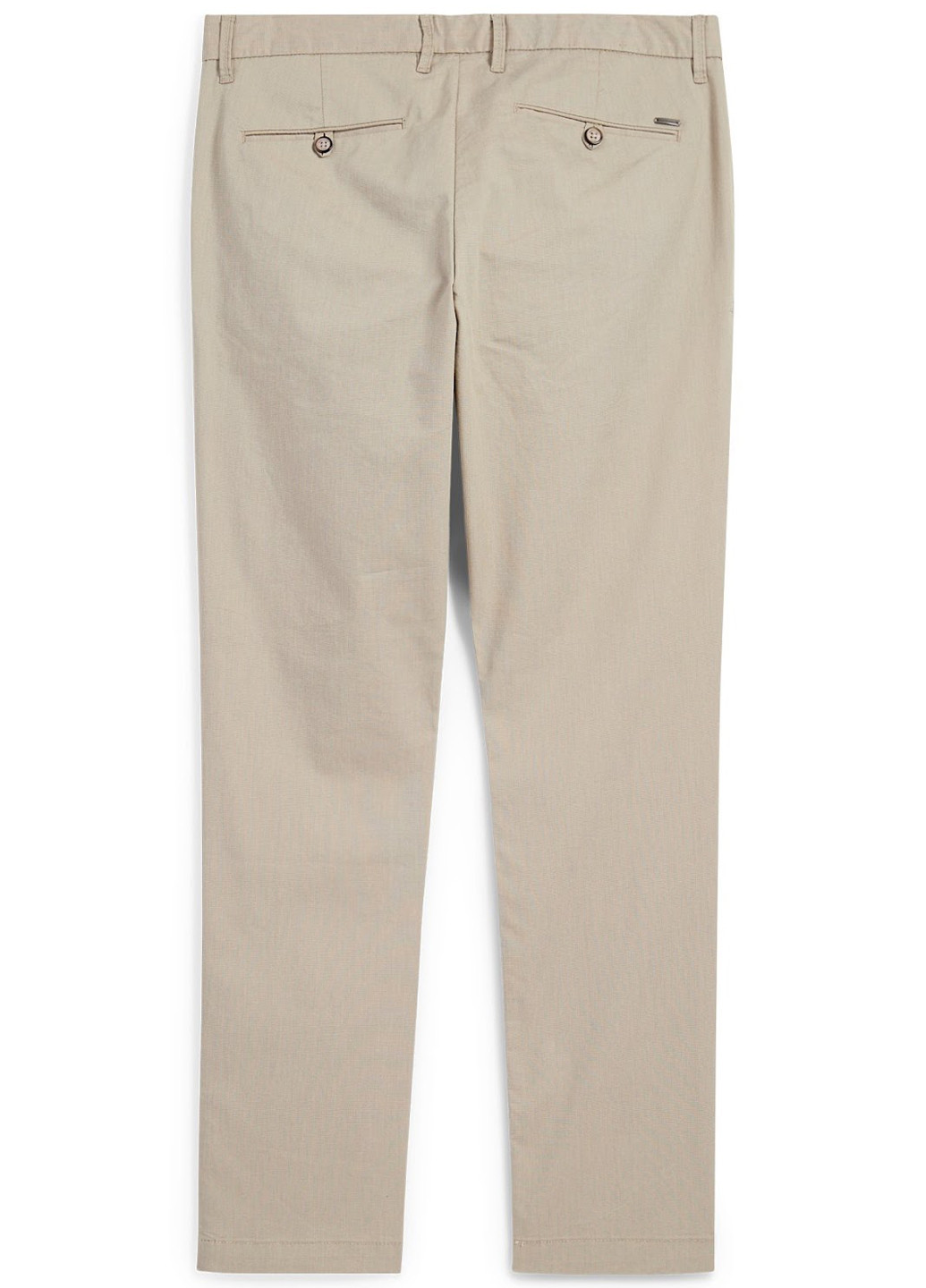 Бежевые кэжуал демисезонные зауженные брюки C&A