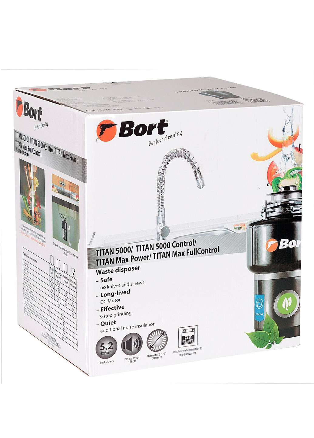 Измельчитель пищевых отходов Bort titan max power (fullcontrol) (213450764)