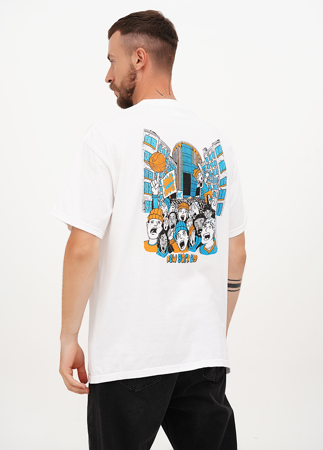 Белая футболка Comfort Colors