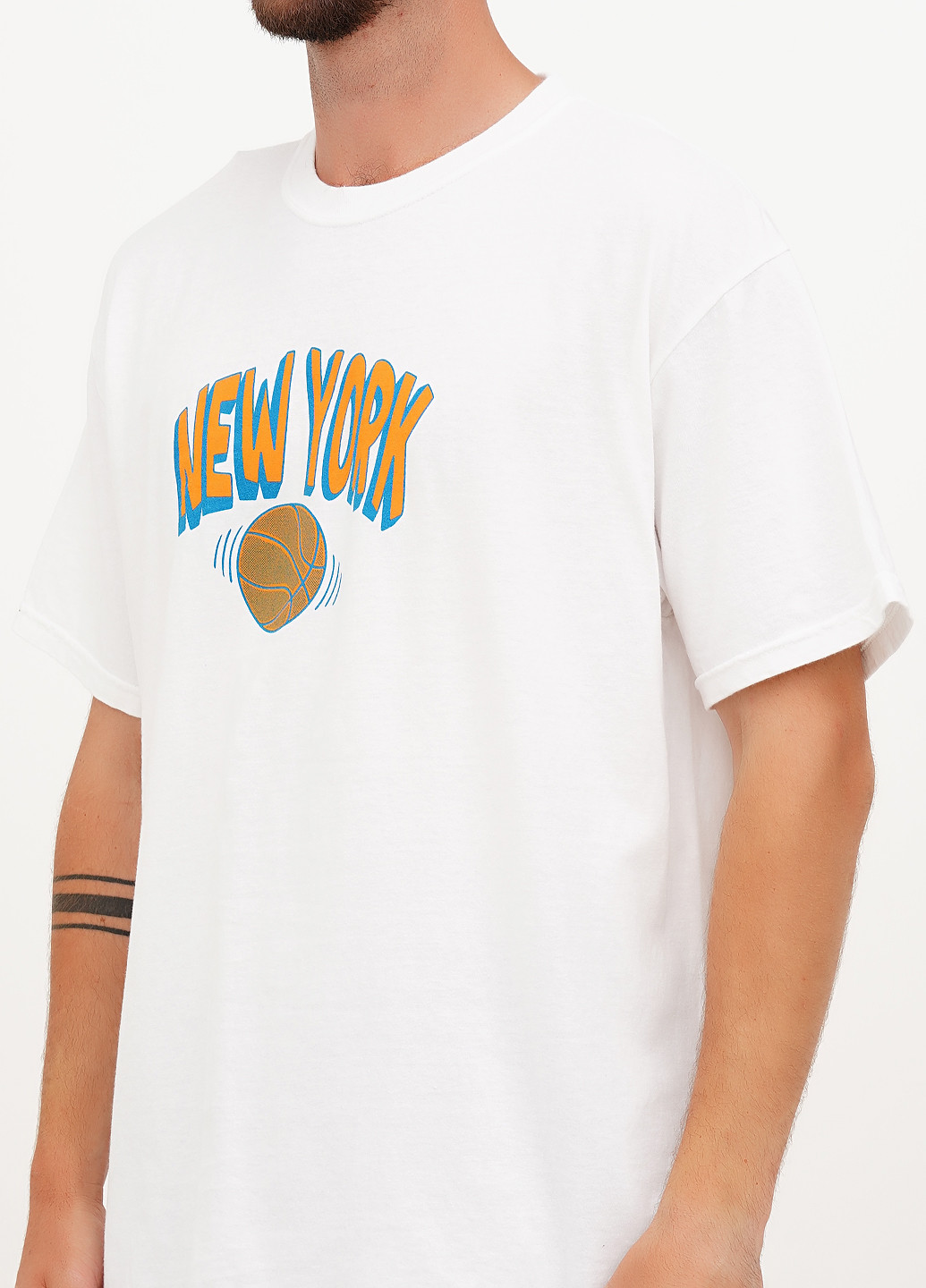 Белая футболка Comfort Colors